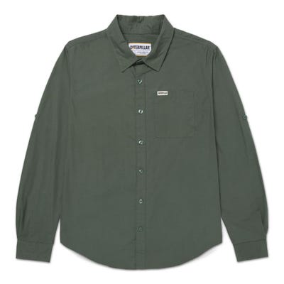Camisa Hombre Convertible L/s Poplin