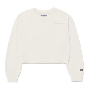 Chompa Mujer Relaxed French Terry Crew