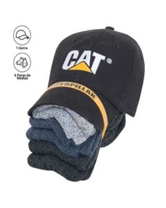 Pack Gorro + 6 Medias Hombre