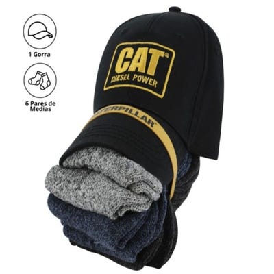 Pack Gorro + 6 Medias Hombre