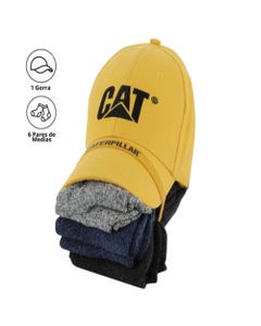 Pack Gorro + 6 Medias Hombre
