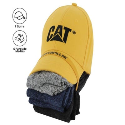 Pack Gorro + 6 Medias Hombre