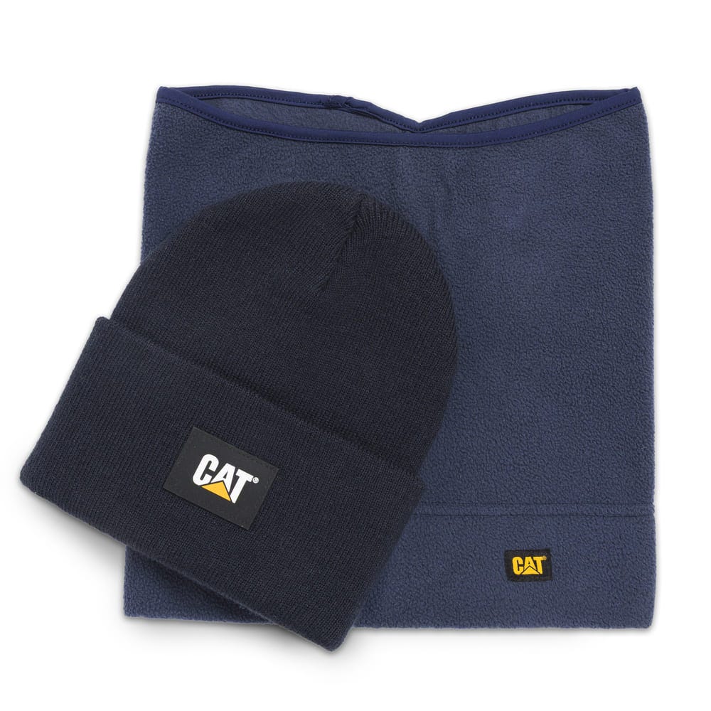 Gorro Hombre Beanie Neck Warmer Bundle