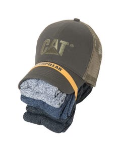 Pack Gorro + 6 Medias Hombre
