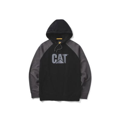 Polera Hombre Colorblock Raglan Hooded
