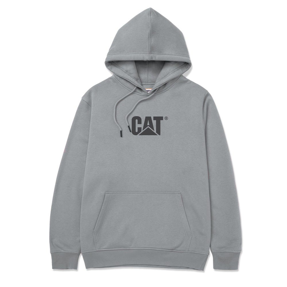 Polera Hombre Fleece Cat Logo Pullover