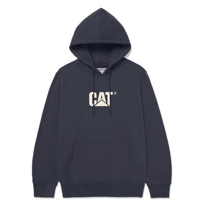 Polera Hombre Fleece Cat Logo Pullover