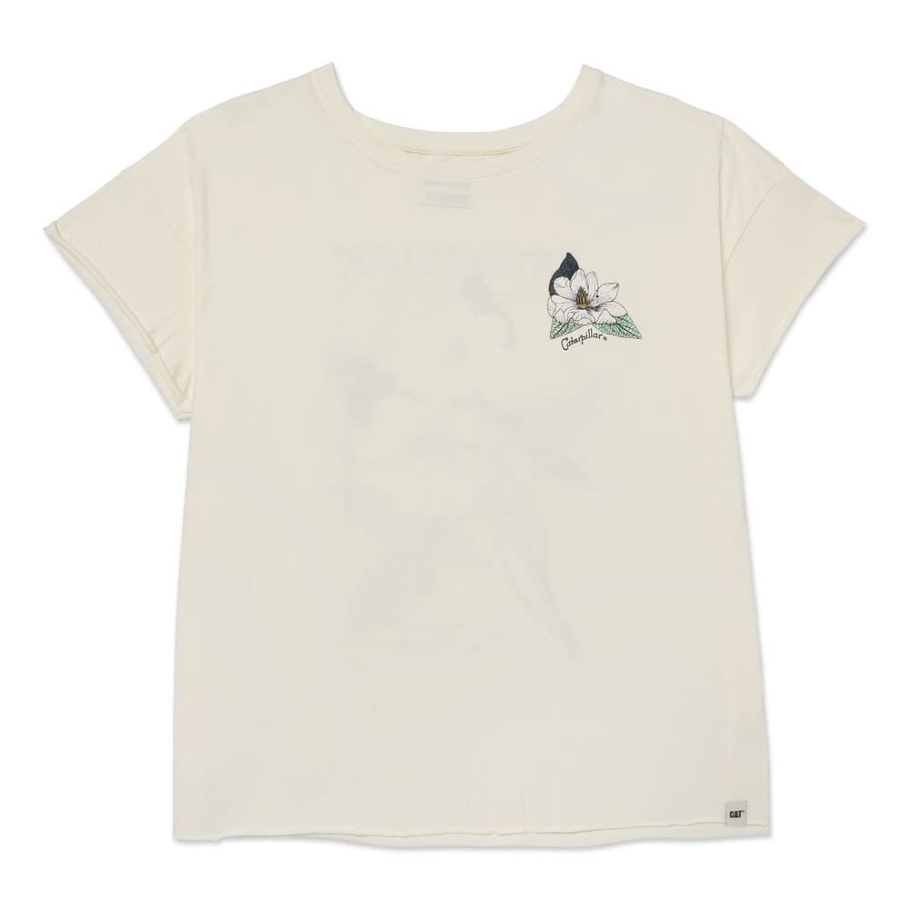 Polo Mujer Botanical Relaxed Graphic