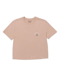 Polo Mujer Boxy Flower Graphic